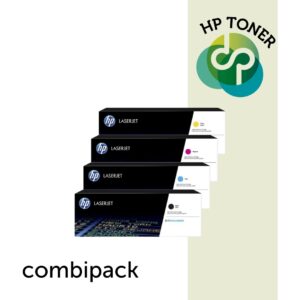 Combipack Originele HP toners Zwart – Cyaan – Magenta – Geel voor de E786 serie