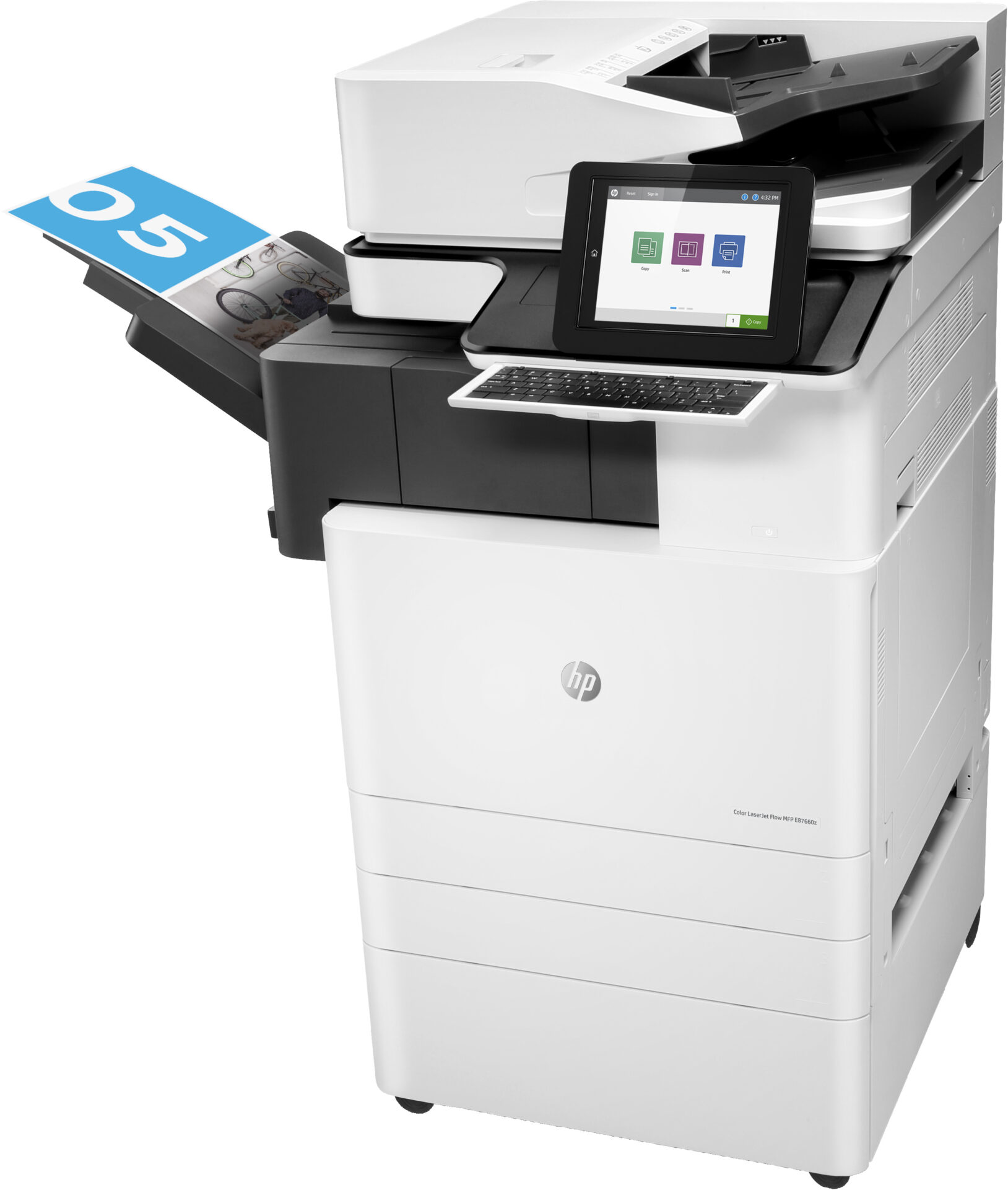 HP Color LaserJet Managed Flow MFP E87660z Laser A3 1200 x 1200 DPI 60 ppm - Afbeelding 2